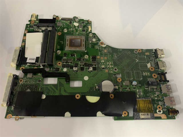 Płyta główna ASUS X550ZE z procesorem A10-7400P do laptopa - Testowana, z 40-pinowym łączem LVDS - Wianko - 2