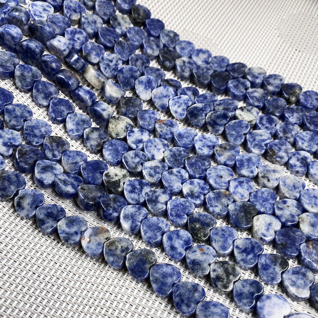 40 sztuk koralików Natural Rose Quartz w kształcie serca agaty - kamienie na naszyjnik, bransoletki, biżuterię DIY (10mm) - Wianko - 12