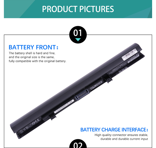 Oryginalna bateria laptopa PA5186U PA5185U do Toshiba Satellite C55 C55D C55T L55 L50-B L55D L55T C55-B (nowa) - Wianko - 2