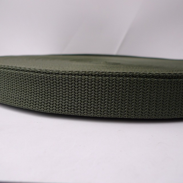 Zielony nylonowy worek polipropylenowy z taśmą o szerokości 25mm - Wianko - 8
