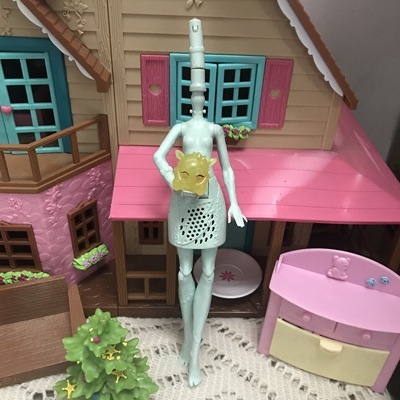 Mini lalka ruchoma z ciałem o długości 23cm - prezent dla dziewczyny, potwory liceum - Wianko - 22