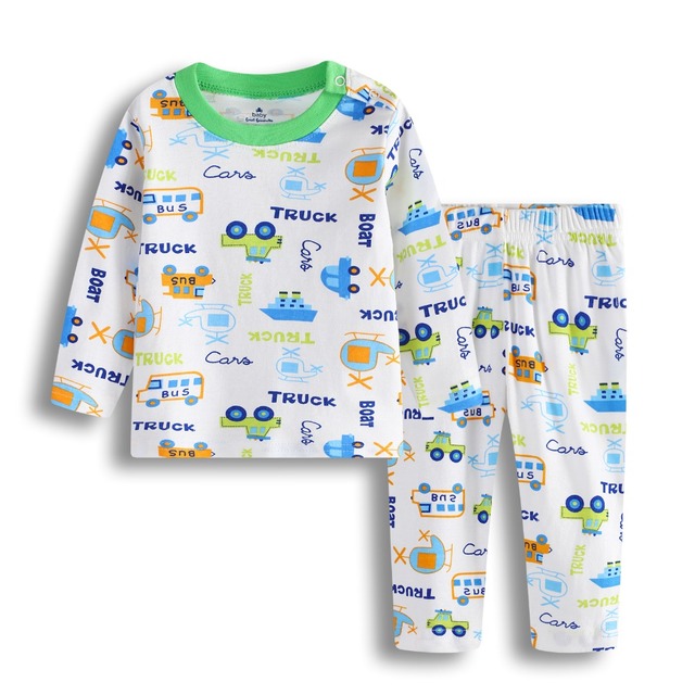 Hooyi Worm Baby Girl Zestaw Piżam 100% Bawełniany T-Shirt i Spodnie w Modnym Stylu Niemowlęcym - Wianko - 44