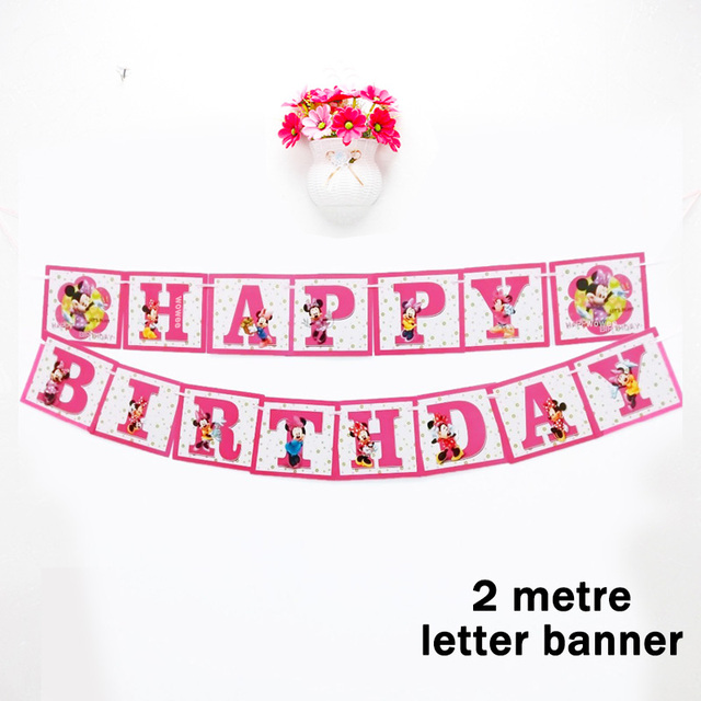 Obrus dekoracyjny na imprezę urodzinową Myszką Minnie 108x180cm dla dzieci - Wianko - 26
