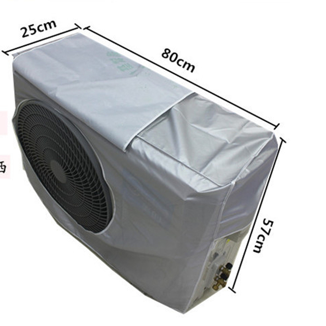 Pokrowiec na klimatyzator zewnętrzny odporny na wodę i kurz, wykonany z oxfordu, do mycia Domowe narzędzia do czyszczenia AGL002 - Wianko - 1