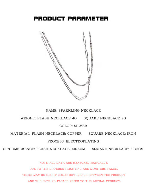 Popularny łańcuszek do obojczyka - prosta biżuteria dla kobiet x-82 83 - Wianko - 5