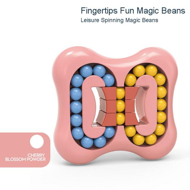 Magiczna fasolka - zabawka spinner, dekompresyjna kostka i kreatywne puzzle dla dzieci - Wianko - 12