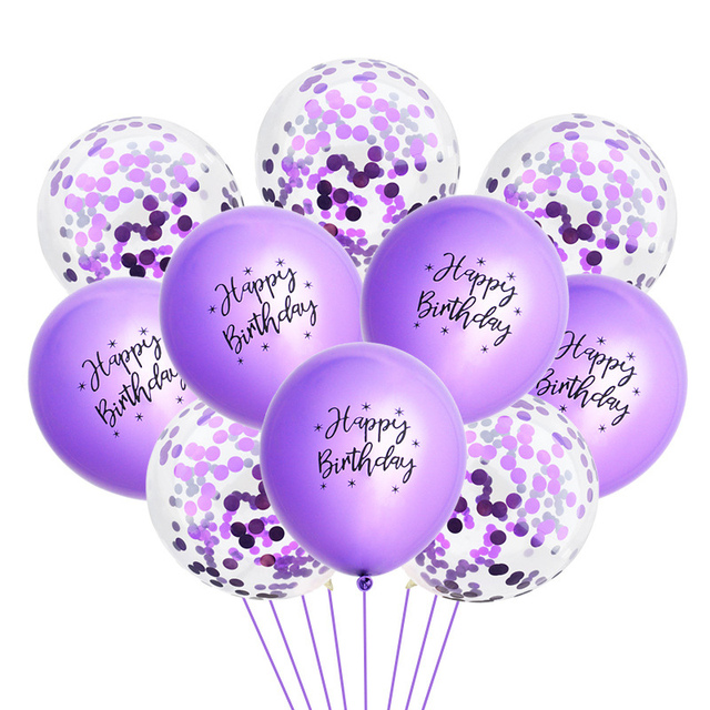 Metaliczne balony lateksowe 12 cali - 10/20/30 sztuk - nadrukowany wzór - dekoracje urodzinowe i weselne - Wianko - 10