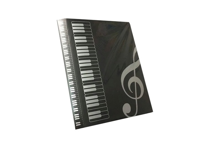 Muzyczne foldery wynik fortepianu i chóralny z 80 arkuszami A4, to wielofunkcyjne produkty przechowujące pliki muzyczne (kategoria: Sprzęt edukacyjny) - Wianko - 3