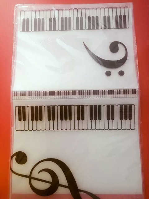 Muzyczne foldery wynik fortepianu i chóralny z 80 arkuszami A4, to wielofunkcyjne produkty przechowujące pliki muzyczne (kategoria: Sprzęt edukacyjny) - Wianko - 2