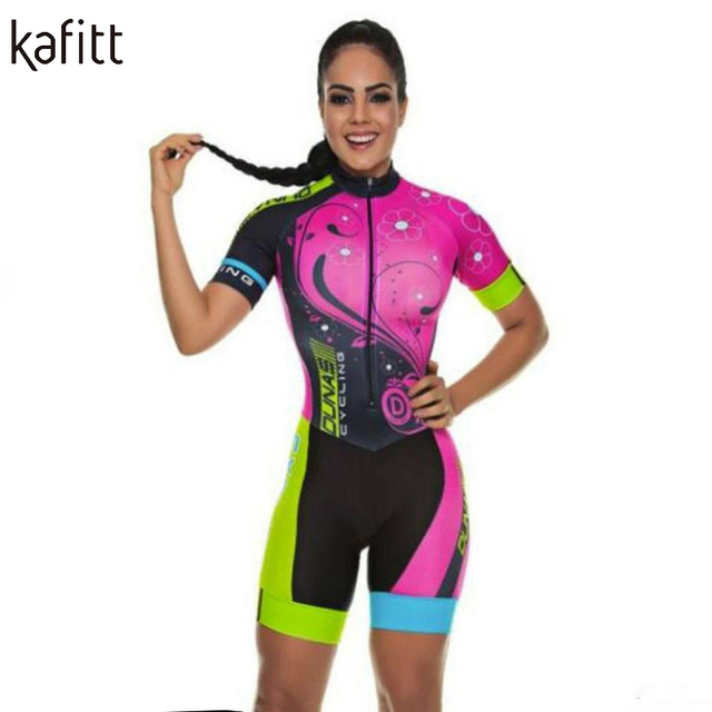 Kombinezon rowerowy damski Kafitt z ochroną UV, szybkoschnący, elastyczny - idealny na lato - Wianko - 9