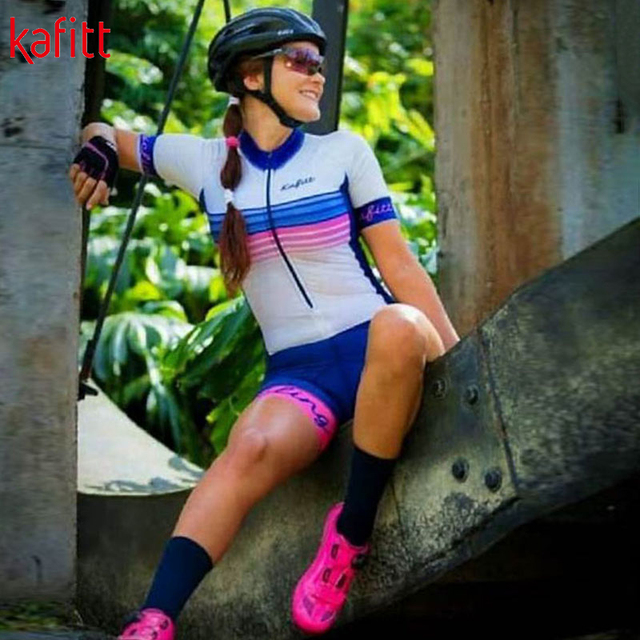Kombinezon rowerowy damski Kafitt z ochroną UV, szybkoschnący, elastyczny - idealny na lato - Wianko - 10