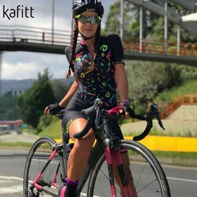 Kombinezon rowerowy damski Kafitt z ochroną UV, szybkoschnący, elastyczny - idealny na lato - Wianko - 11