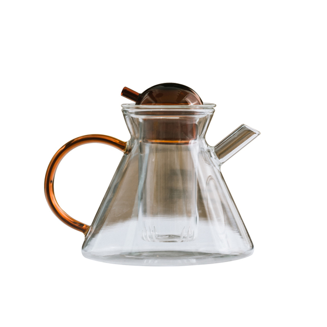 Dzbanek na herbatę Nordic, szklany, ciepło odporny, pojemnik na napoje z filtrem, czajniczek z filiżanką - Wianko - 21