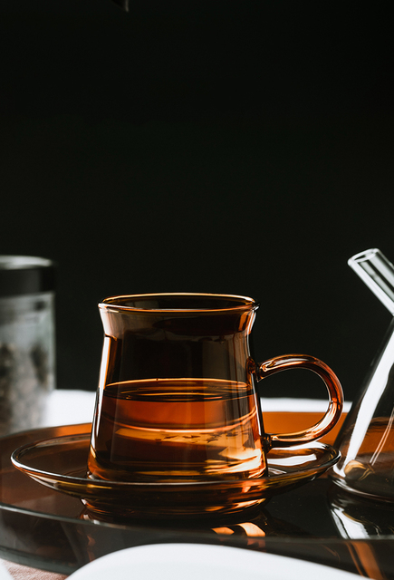 Dzbanek na herbatę Nordic, szklany, ciepło odporny, pojemnik na napoje z filtrem, czajniczek z filiżanką - Wianko - 19