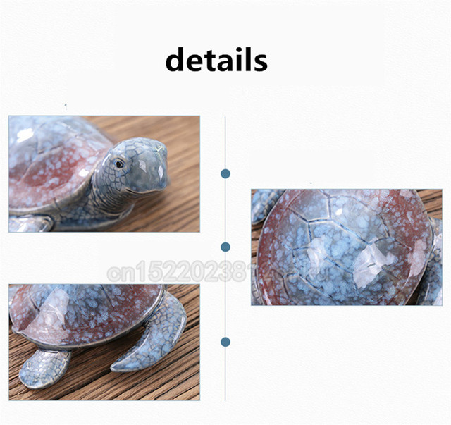 Dekoracyjna figurka żółwia oceanicznego do domu, biura, klubu i hotelu - Wianko - 6