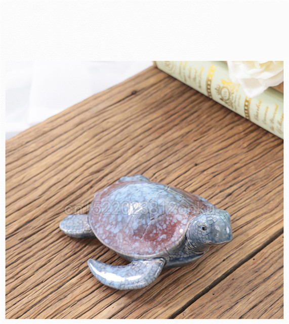 Dekoracyjna figurka żółwia oceanicznego do domu, biura, klubu i hotelu - Wianko - 3