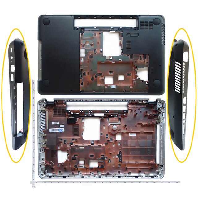 Akcesoria do laptopa: nowy dolny futerał na laptopa HP Pavilion 17-E 17-e000 - dolna pokrywa D, 17 cali - Wianko - 4
