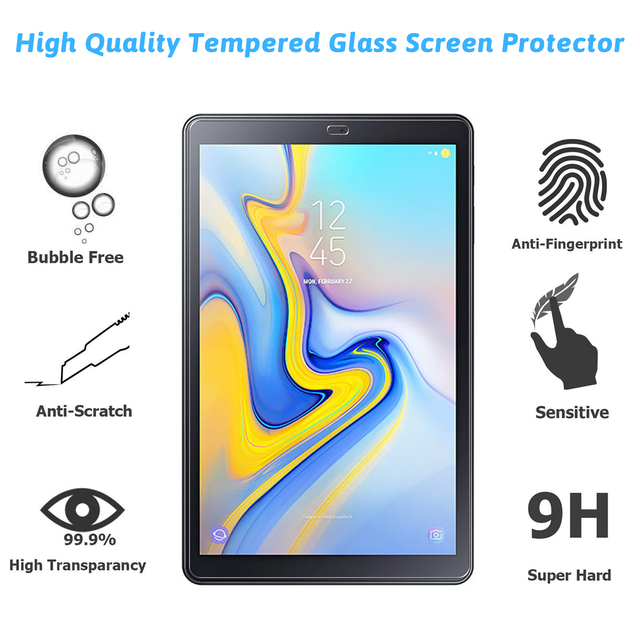 Ochraniacz ekranu z hartowanego szkła dla Samsung Galaxy Tab A 10.5 SM-T590 - Wianko - 2