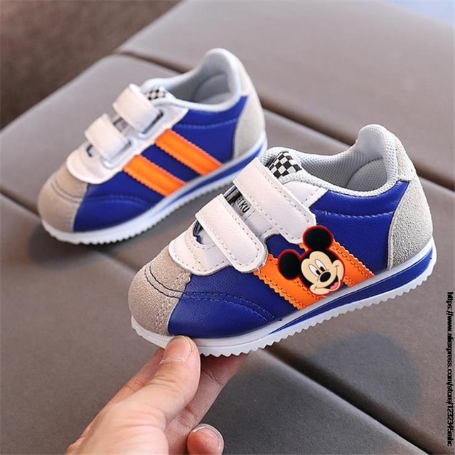 Buty sportowe dziecięce Mickey Minnie - obuwie kacze dla dziewczynek i chłopców - Wianko - 4