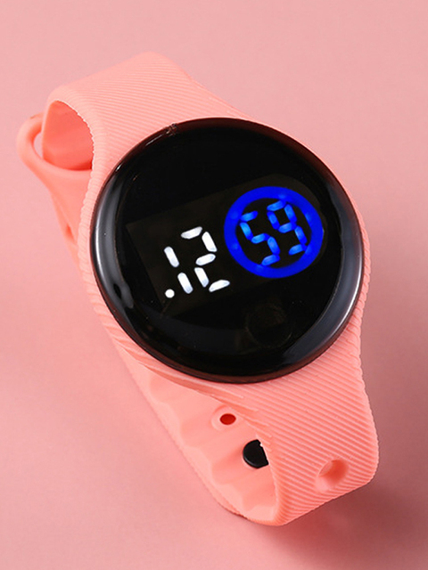 Zegarek elektroniczny dla dzieci z motywem sportowym, wodoodporny, z cyfrowym wyświetlaczem LED i paskiem galaretkowym - prezent dla chłopców i dziewczynek - Wianko - 3