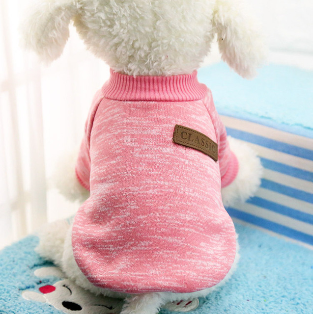 Płaszcz jesienny/wiosenny dla psów 2020: miękka bawełniana odzież dla zwierząt – ciepłe kurtki sweter – piękny i klasyczny produkt - Wianko - 8