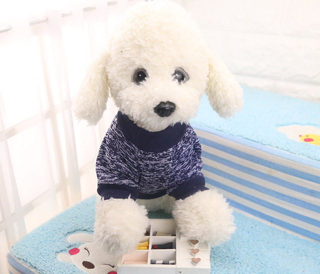 Płaszcz jesienny/wiosenny dla psów 2020: miękka bawełniana odzież dla zwierząt – ciepłe kurtki sweter – piękny i klasyczny produkt - Wianko - 6