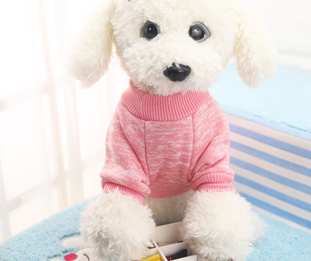 Płaszcz jesienny/wiosenny dla psów 2020: miękka bawełniana odzież dla zwierząt – ciepłe kurtki sweter – piękny i klasyczny produkt - Wianko - 10