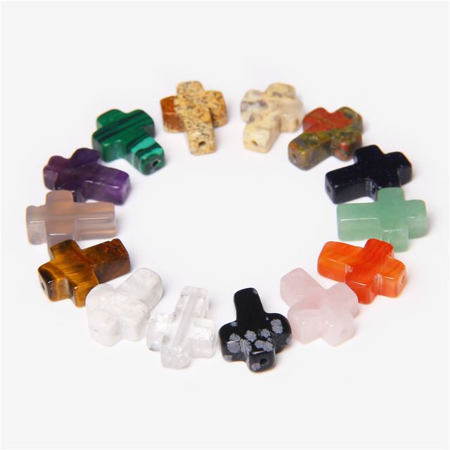 Kamienie naturalne koraliki agaty do wyrobu biżuterii DIY - 10 szt - Wianko - 24