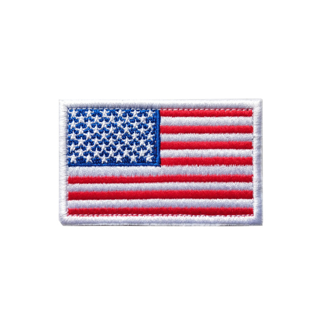 Łatka haftowana flaga USA w 3D DIY, różne kolory, wysoka jakość - Wianko - 5