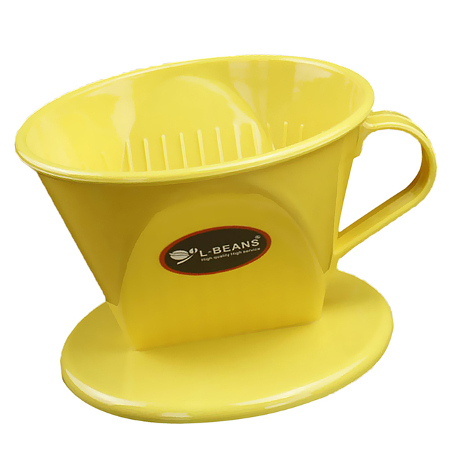 Filtr do kawy stożek wielokrotnego użytku MagiDeal Brewer przenośny - biały, przezroczysty, żółty i zielony - Wianko - 4