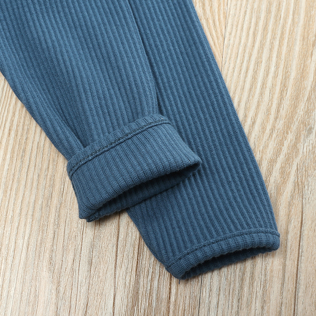 Nowe jesienne zestawy piżam dziecięcych: bluzka z długim rękawem + spodnie, dla dziewczynek i chłopców, bawełna, 2 sztuki - Wianko - 9