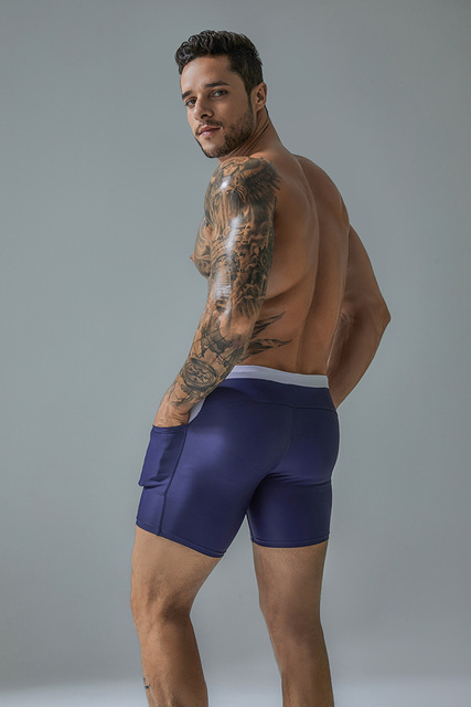 Spodenki biegowe męskie 2021 w indywidualnym kolorze, cienkie, z boczną kieszenią - pięć minut obcisłych spodni - Wianko - 5