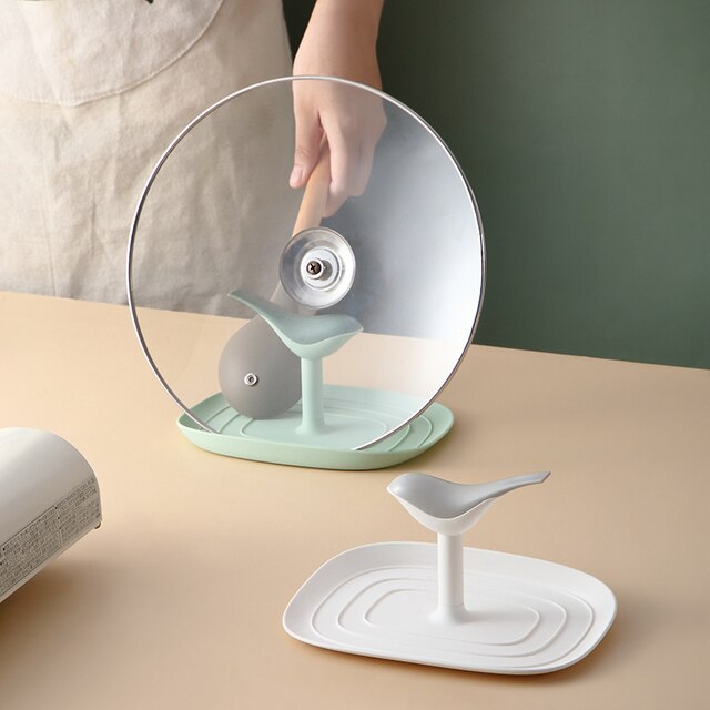 Organizer łycha reszta do kuchni na widelec, łopatka i pokrywkę - stojak ptak kształt z pojemnikiem na zastawę stołową - Wianko - 7
