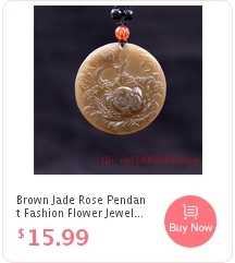 Wisiorek z jadeitu rzeźbiony w kształcie torby – biżuteria dla kobiet, modny naszyjnik z chalcedonem i naturalnymi charmsami - Wianko - 5