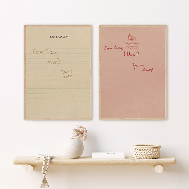 Obraz Nordic minimalizm na płótnie - Suzy Sam Drogi - Home Decor Salon - Wianko - 1