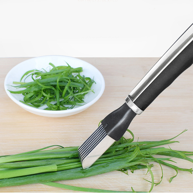 Nóż do krojenia cebuli i czosnku z krajalnicą, pomidorami i narzędziami kuchennymi - Wianko - 7