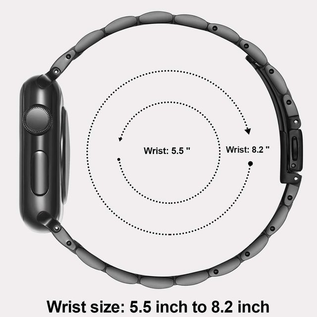 Cienkie ramiączka dla Apple Watch - Ultra-cienka bransoletka dla kobiet 40mm/44mm/38mm/42mm - Serie 6/5/4/3/SE - Wianko - 6