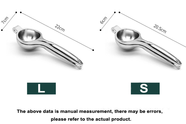 Wyciskarka do soku ręczna - cytryna, pomarańcza - gruba i trwała - Wianko - 4