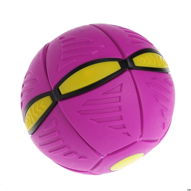 Rzut elastyczny piłka treningowa na świeżym powietrzu - eksplodujący latający spodek+ deformująca się piłka magiczna, wentylacyjna i śmieszna - Zabawka sportowa - Wianko - 26