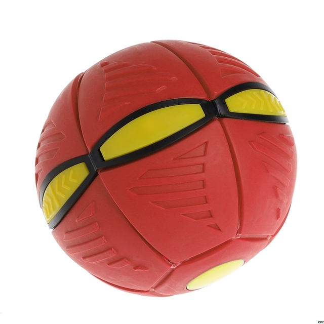 Rzut elastyczny piłka treningowa na świeżym powietrzu - eksplodujący latający spodek+ deformująca się piłka magiczna, wentylacyjna i śmieszna - Zabawka sportowa - Wianko - 36