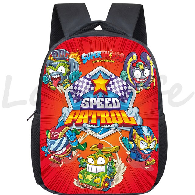 Plecak przedszkolny dla dzieci Kawaii Super Zings - maluchy, chłopcy, dziewczęta - Wianko - 36