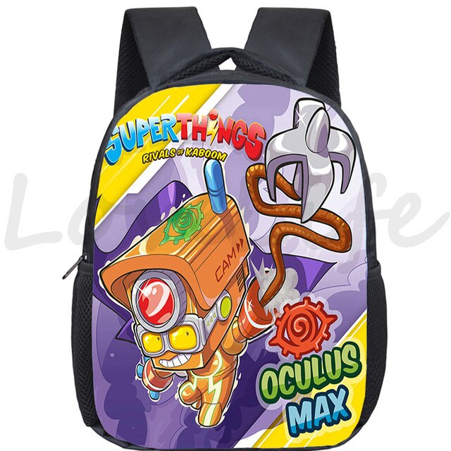 Plecak przedszkolny dla dzieci Kawaii Super Zings - maluchy, chłopcy, dziewczęta - Wianko - 17