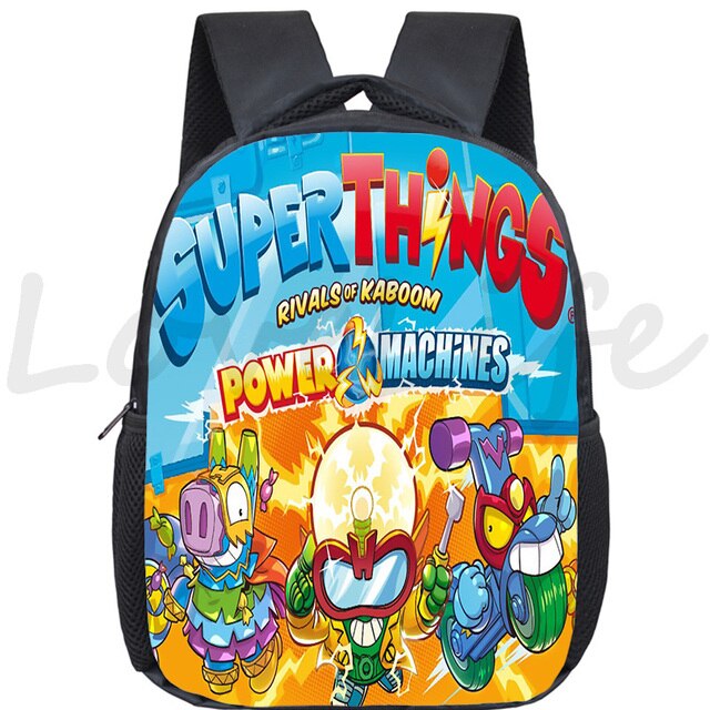 Plecak przedszkolny dla dzieci Kawaii Super Zings - maluchy, chłopcy, dziewczęta - Wianko - 31