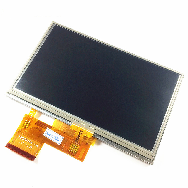 Nowy ekran LCD 4.3 cala do Garmin Nuvi 765 765T 1690 GPS - AT043TN24 V.4 z dotykowym panelem - Wianko - 2