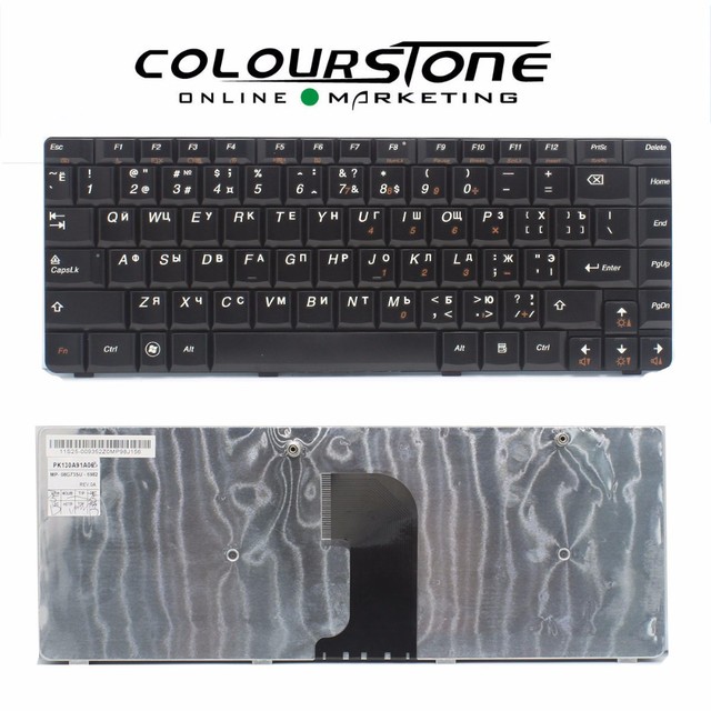 Zamienne klawiatura do laptopa Lenovo IdeaPad U450 U450A U450P - czarna, bez ramki, błyszcząca, rosyjska - Wianko - 3