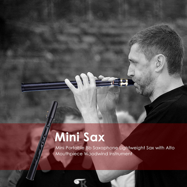 Saksofon altowy ustnik 8-otworowy minikieszeń drewniane akcesoria do instrumentów dętych - Wianko - 7
