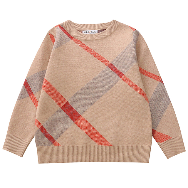 Sweter dziecięcy bawełniany i dzianinowy dla chłopców i dziewcząt - Wianko - 5