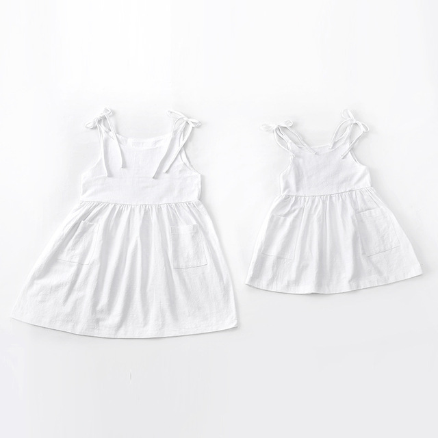 Dziewczęca letnia sukienka bawełniana Casual 2021 dla dzieci 2-5 lat - sukienka bez rękawów dla małych księżniczek - Wianko - 1