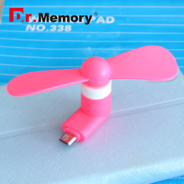 Kreatywny Mini wentylator USB Dr.Memory dla telefonów komórkowych Android - chłodzenie letniego sezonu - Wianko - 4