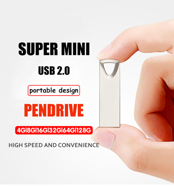 Wodoodporny metalowy dysk flash USB pen drive o pojemności 16GB-128GB - Wianko - 1